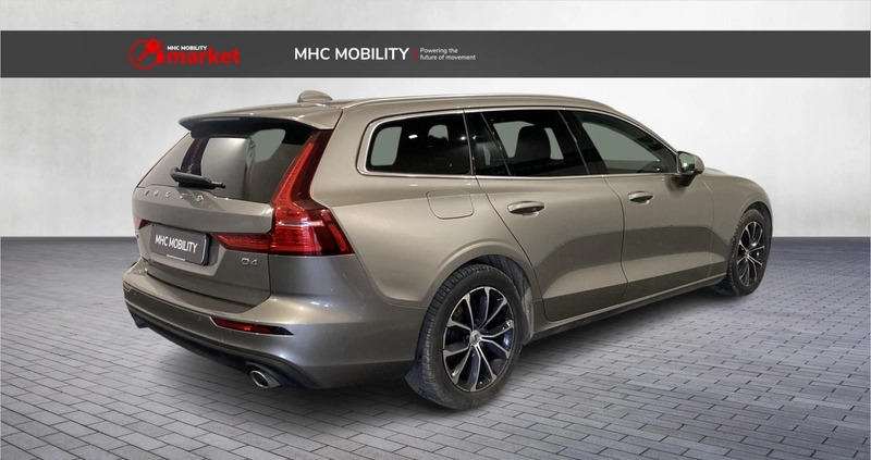 Volvo V60 cena 109900 przebieg: 121660, rok produkcji 2019 z Brzozów małe 37